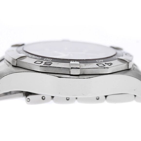 TAG HEUER Aqua racer CAF101A Grand Date black Dial Quartz Men's Watch - Picture 11 of 11